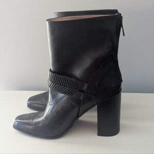 Women's AD & Daughters 9 Firewood Declan Boots 4" Heel  Black